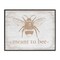 Stupell Industries Meant To Bee Rustic Border Framed Giclee, design by Lettered and Lined